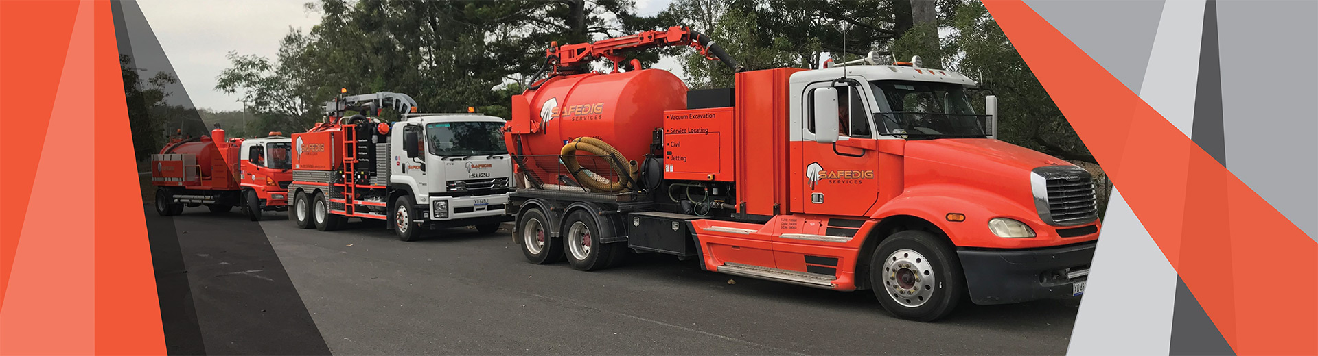 vacuum truck banner queensland