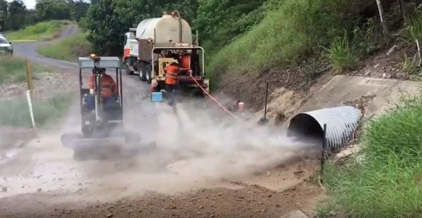 drain cleaning with water jetting